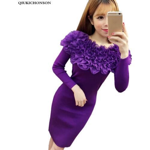 Qiukichonson Fashionable Sheath Dresses