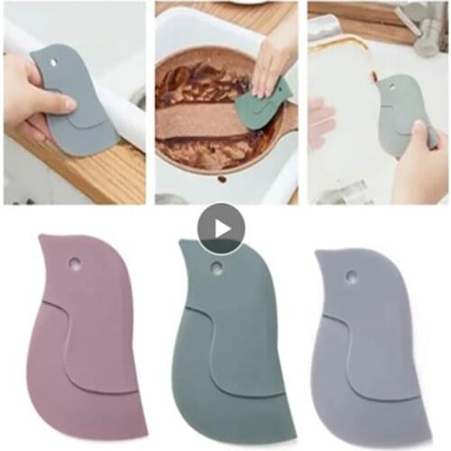 Kitchen Stove Dirt Scraper Decontamination Bar Baking Tool Household Cleaning Accessories Multi-function Soft Oil Plate Scraper