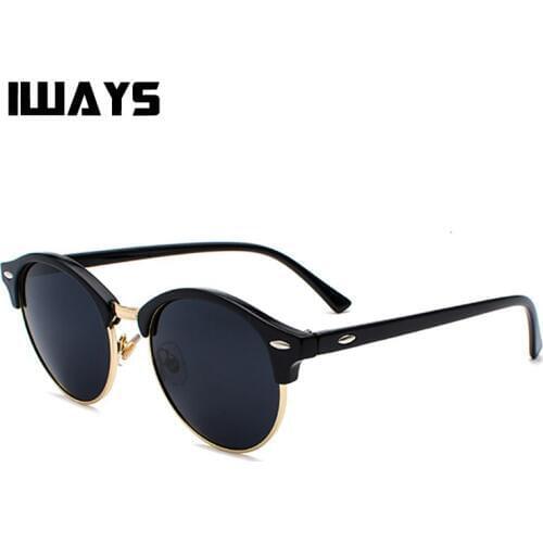 Sunglasses men women Polarized classical brand designer round Sun Glasses Female Male fashion Eyewear vintage driving uv400