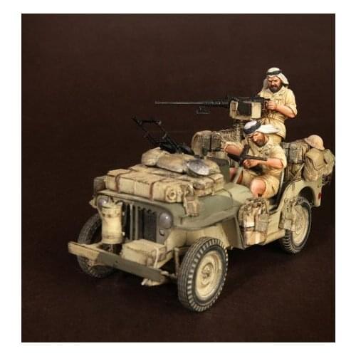 1/35 Resin Figure Model Kit Unassambled Unpainted 690(NO CAR)