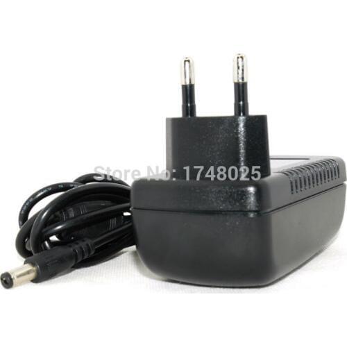 Free shipping 1pcs 19v 0.5a wall mount power adapter 500ma EU input 100 240v ac 5.5x2.1mm 0.9m DC cable Power Supply transformer