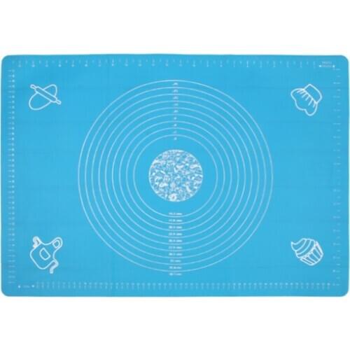1 pcs Extra Large Silicone Non Stick Baking Mat for Pastry Rolling with Measurements