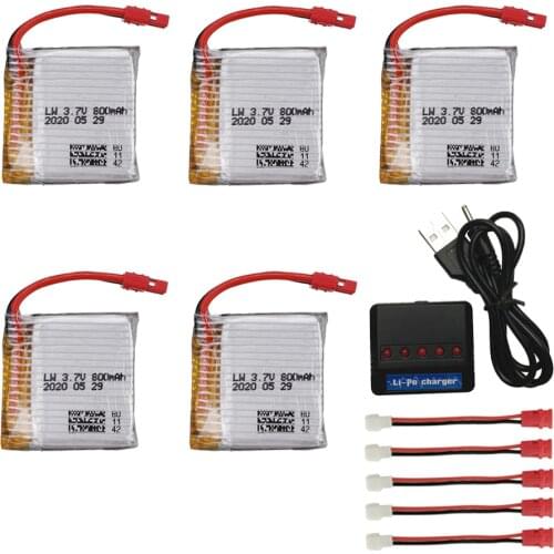 3.7V 800mah lipo battery For Syma X21 / X21w x26 drone battery RC Quadcopter Spare Parts Accessories 3.7 V RC toys parts