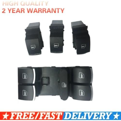 Free Shipping High Quality Power Window Switch Button For VW Golf MK5 6 Jetta MK5 Passat B6 Tiguan 5ND 959 857 5ND 959 855 4PCS