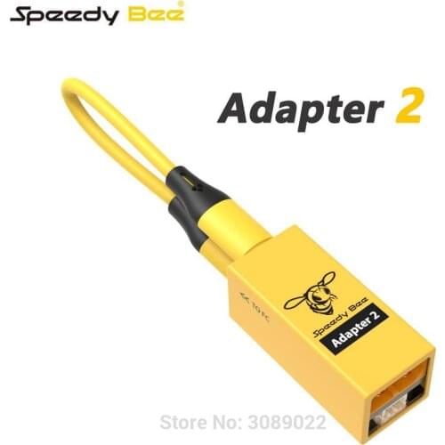 Speedybee Bluetooth Adapter 2 Full-featured Configrator 1-6S XT60/PH2.0 for Betaflight/ INAV F4 F7 Flight Controller WIFI