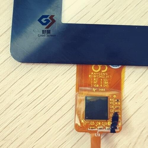 Black 10.1 Inch P/N RAYSENS RS10F534G2_V1.1 Capacitive touch screen panel repair replacement spare parts