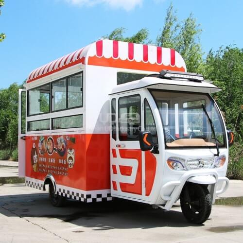 Electric Tuk Tuk Sale Food Tricycle Hot Dog Cart Concession Bbq Pizza Ice Cream Truck