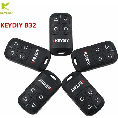 KEYECU 5PCS X KEYDIY B32 Auto Garage Door KD General Remote for KD900 URG200 KD-X2