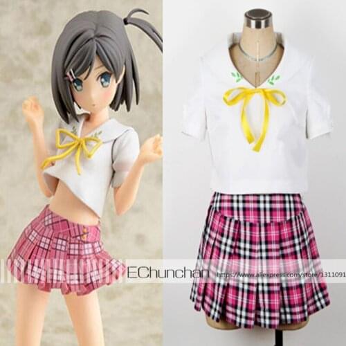 The "Hentai" Prince and the Stony CaT Hentai Oji to Warawanai Neko Azusa Azuki School uniforms Cosplay Costume