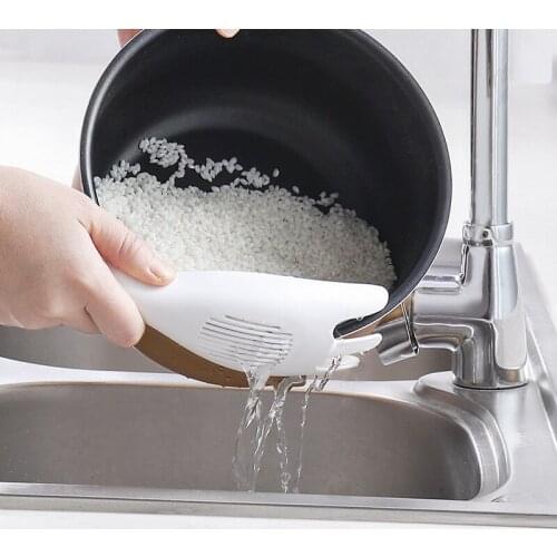 Multifunctional rice washer articles for use kitchen utensils and utensils small tool