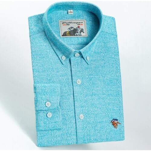 2020 Mens Spring Autumn Winter 100% Cotton Long Sleeves Solid Striped Logo Embroidery Fashion Slim Type Jacket Tops