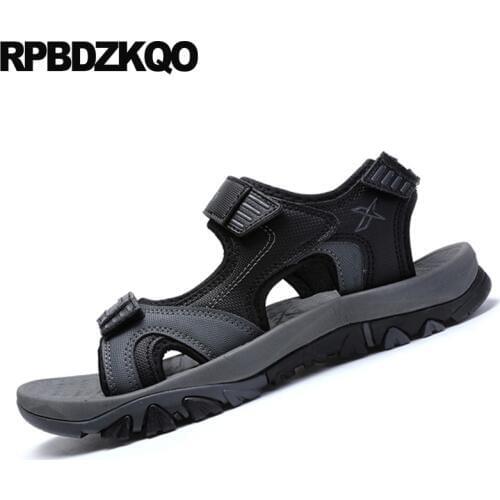 Large Size Designer Sport Shoes Native Sneakers Famous Brand Open Toe Nice Runway Men Gladiator Sandals Summer 45 Roman Casual