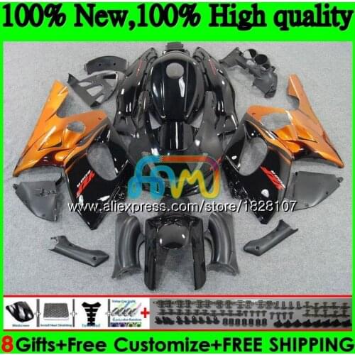 Thundercat For YAMAHA YZF600R 96 02 Orange flames 03 04 2005 2006 2007 73BS.97 YZF 600R YZF-600R 2002 2003 2004 05 06 07 Fairing