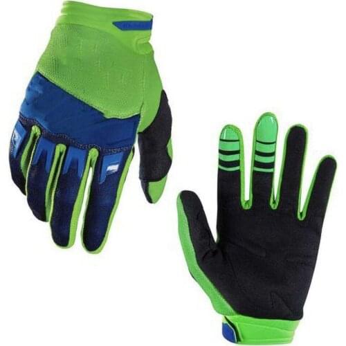 1Pair Outdoor Riding Gloves Unisex Mountain Bike Cross-Country Motorcycle Breathable Racing Long Finger Gloves 11 Colors