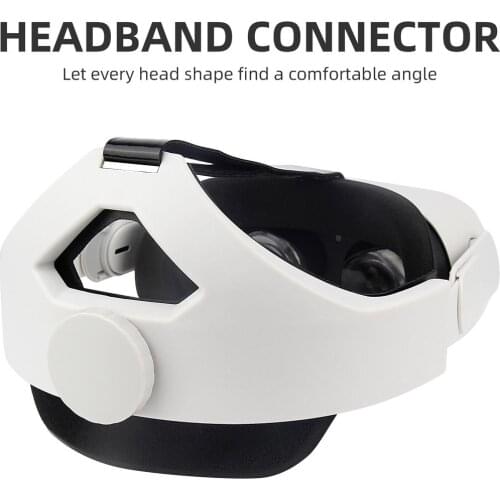 Headband For VR Glasses Accessory Head Strap For Oculus Quest 2 Replaceable Adjustable Ergonomic Design