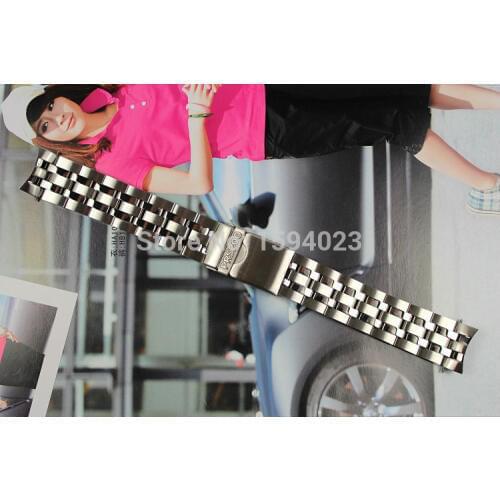 19mm PRS200 T067417 Band Watchband Watch Parts male strip Solid Stainless steel bracelet strap