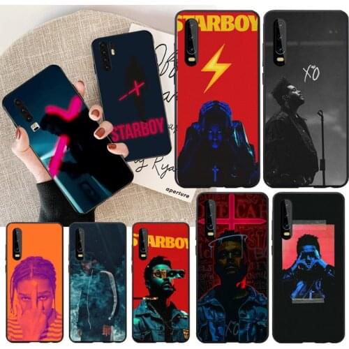 PENGHUWAN The Weeknd Starboy Pattern DIY Luxury Phone Case for Huawei Honor 20 10 9 8 8x 8c 9x 7c 7a Lite view pro