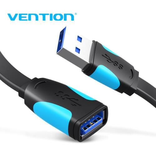 Vention USB Extension Cable 2.0 Male to Female Cable USB 3.0 Cable Extender for Laptop PC Smart TV PS4 Xbox One SSD USB to USB