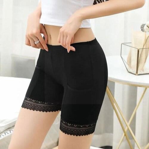 Women Safety Shorts Pants Breathable Underpants Seamless Panties Plus Pants Size Underpants Short Underwear Underwear P3F6