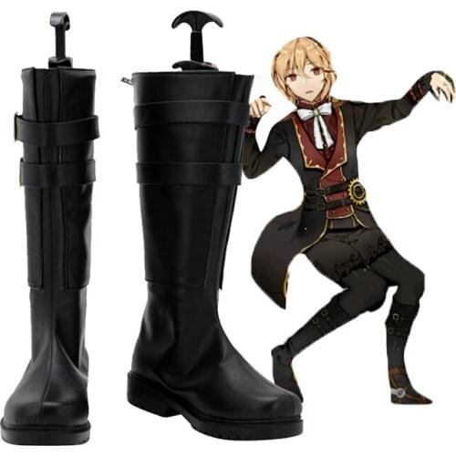 Ensemble Stars Knights Valkyrie Itsuki Shu Kagehira Mika Game Anime Cosplay Shoes Boots Halloween Costume Props Custom Made