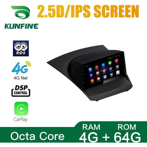 Car Stereo for Ford Fiesta 2009-2017 Octa Core Android 10.0 Radio Car DVD GPS Navigation Player Deckless Radio headunit