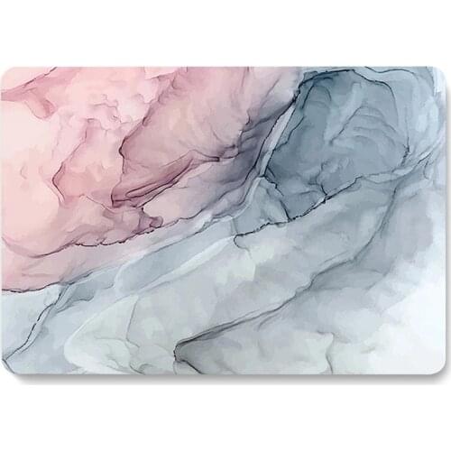 Ink Painting Laptop Case for Apple Macbook 12 '' A1534 Protective Shell Air 2018/2019/2020 Pro 13 15 Inch Notebook Back Cover