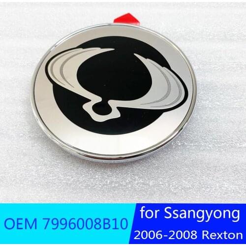 For Bonnet Wing Emblem Badge for Ssangyong 2006-2008 Rexton Oem Parts 7996008B10 79960 08B10 79960-08B10