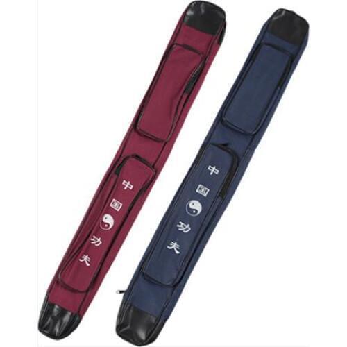 105cm canvas single layer martial arts wushu sword bagsknife tai chi kung fu bag