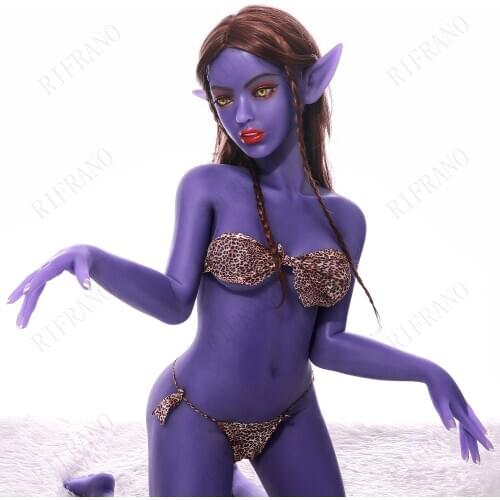 148cm Blue doll Beauty Sex Dolls Silicone Lifelike Anus Vaginal Oral Realistic Adult Love Doll Sex Doll for Men