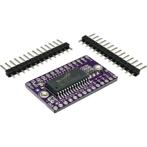 MCU HT16K33 dot matrix LED control drive module digital tube development board