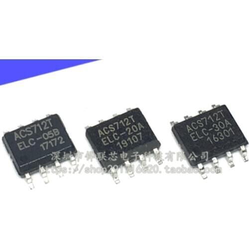 MeiXinYuan 10PCSACS712ELCTR-05B-T SOP8 ACS712T SOP ACS712 SMD new and original IC Can be purchased directly
