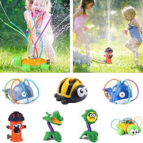 2020 New Hot Selling Summer Cool Fun Bath Toys Ball Water Squirting Sprinkler Baby Bath Shower Kids Toys Garden Lawn Water Park