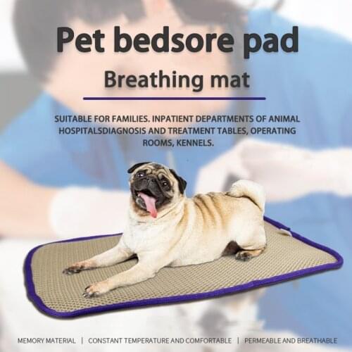 Pet Massage Mattress Constant Temperature Comfortable Breathable Anti Bedsore Air Mattress Thickened Easy to Wash Dog Bed