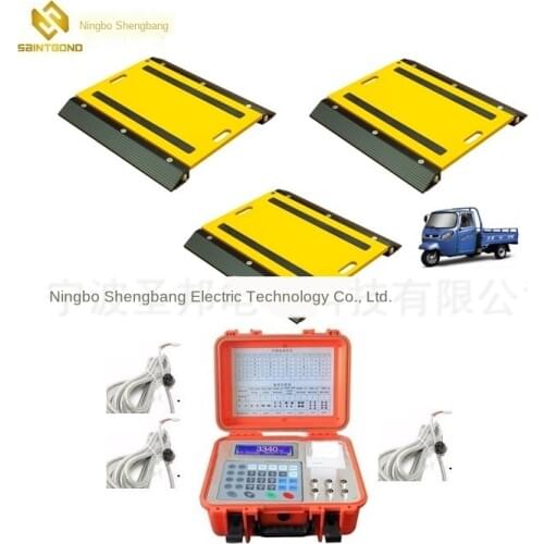 Portable axle load meter axle load scale High precision axle load meter with printed wheel load scale Car weighing