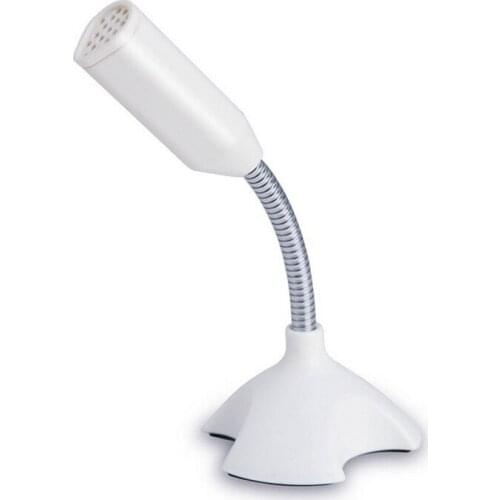 New Portable Adjustable USB Laptop Microphone Mini Studio Speech Microphone Stand Mic with Holder for Multimedia Desktop PC