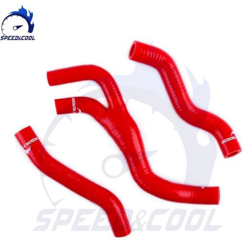 Motorcycle Silicone Radiator Coolant Hose Kit For HONDA CR 125 1998-1999 98 99 High Performance Pressure Temperature