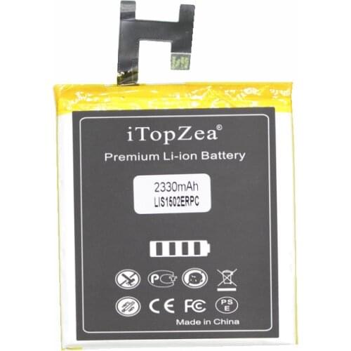 ITopZea 1x 2330mAh /8.7Wh LIS1502ERPC M2 Aqua Replacement Battery For Xperia Z L36H lt36h L36i SO-02E C6603 c6602 Batteries