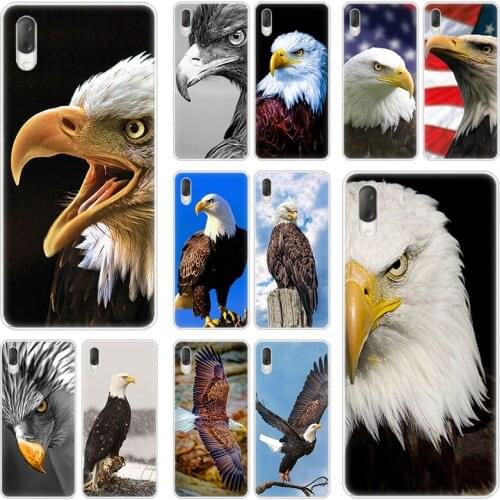 Animal eagle Fashion Hard Case For Sony Xperia L1 L2 L3 X XA XA1 XA2 XA3 Ultra 10 Plus E5 XZ XZ1 XZ2 Compact XZ3 XZ5 2 20 Cover