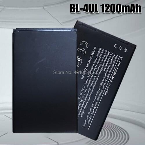 High Qualtiy 1200mAh BL 4UL BL-4UL Battery For Nokia Lumia 225 330 RM-1172 RM-1011 RM-1126 BATTERY BL4UL