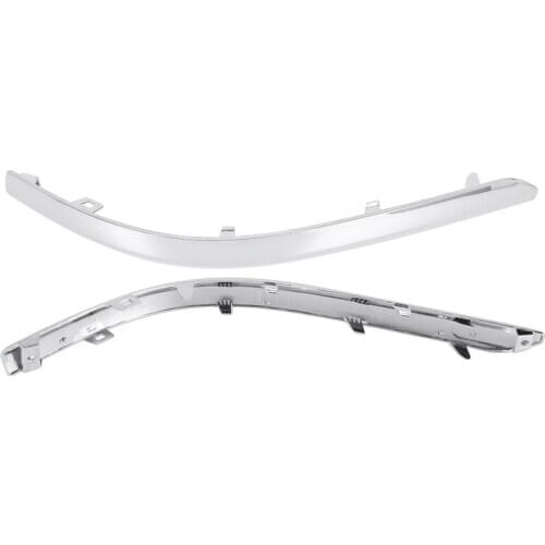 Rear Bumper Chrome Silver Trim Strip Decoration Cover for Citroen C5 2013-2016 1610075980 1610076080