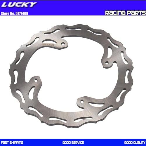 Motorcycle 240mm Rear Brake Disc Rotor For Honda CR125R CR250R 02-08 CRF250R 04-16 CRF250X CRF450X 04-15 CRF450R 02-16 Dirt Bike