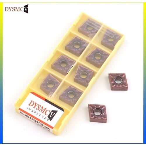 10PCS CNMG120404 CNMG120408 MA HS MQ MS DY9008 Lathe cutting tool High-quality carbide inserts for stainless steel