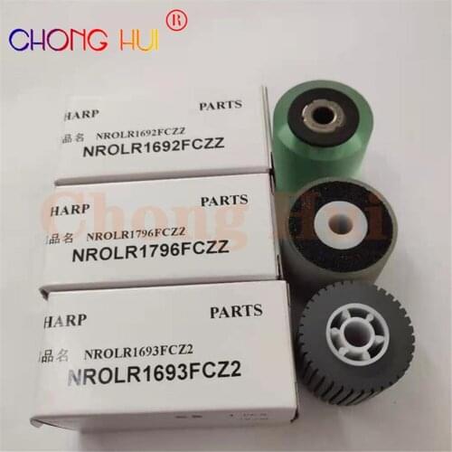 1X NROLR1796FCZZ NROLR1693FCZ2 NROLR1692FCZZ ADF Separation Feed Pickup Roller for Sharp MX850 950 1100 9008 10508