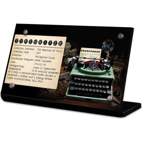 The Acrylic Display Stand Brand For Typewriter 21327 Ideas DIY Toys Set Building Blocks Kit