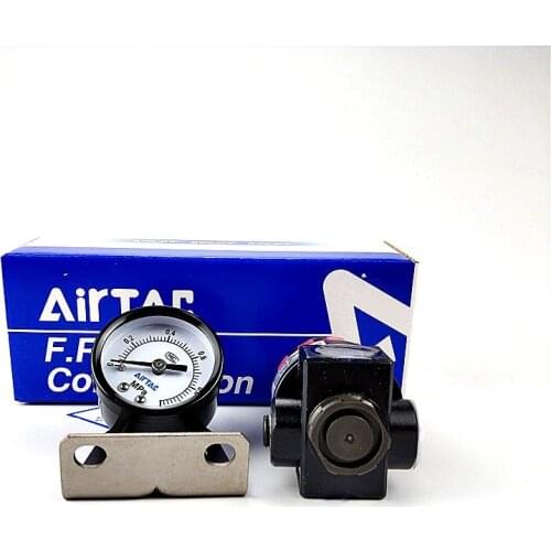 AR2000 G1/4'' Air Control Compressor Pressure Relief Regulator Valve with Fitting