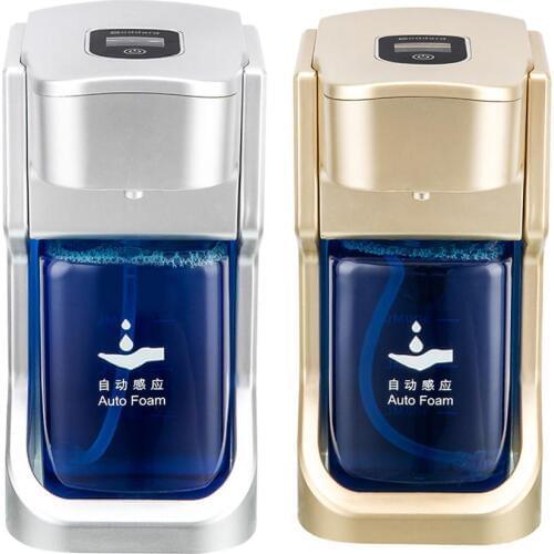 450ML Automatic Soap Dispenser Touchless Foaming Infrared Motion Sensor Hands-Free Soap Pump Dispenser For Bathroom Kitchen