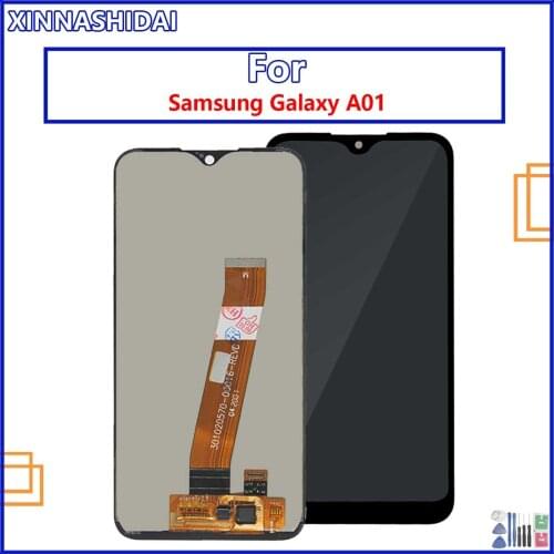 For Samsung A01 LCD Touch Screen Digitizer Assembly Replacement SM-A01 A015F/D A015GF A015FD A015M LCD Repair