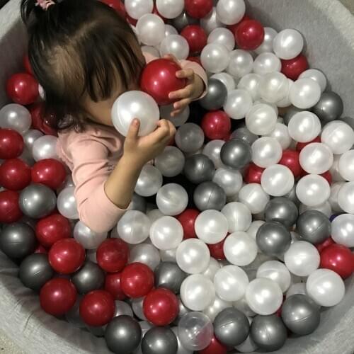Colorful Baby Can bite Soft Plastic Balls Water Pool Ocean Wave Ball Toys For Kids Play In Ball Pools Tents Crawling Mats Fences