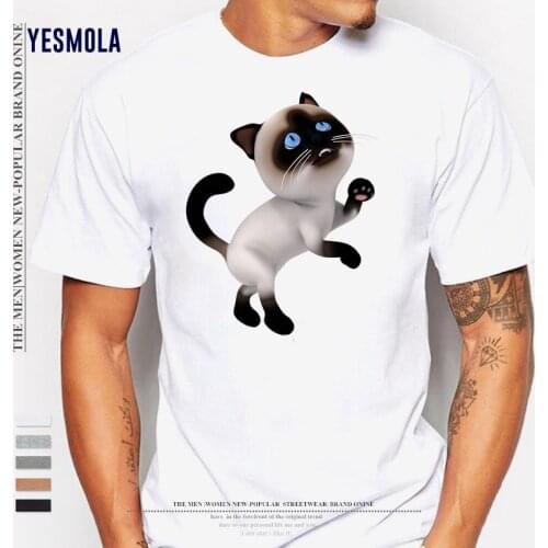 YESMOLA Summer Mens T Shirt 3d Print Cat Shirt Animal Graphic Tees Tops Men/women Cute Puppy Face Tee Funny Pet T-shirt