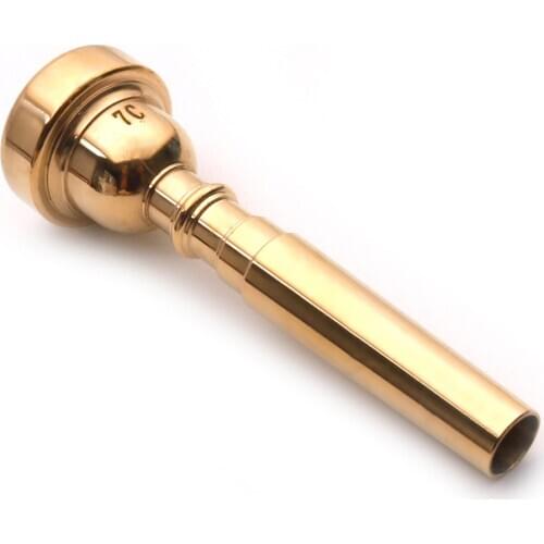 5C/7C Trumpet Mouthpiece Gold Plated Musical Instrument Accessories Musical Brass Instruments Trumpet Accessories New Quality